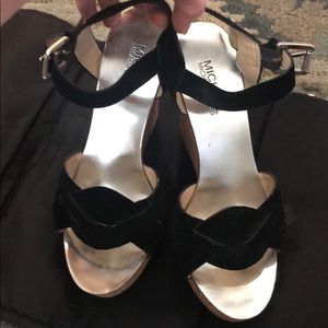 Michael Kors Suede Wedges